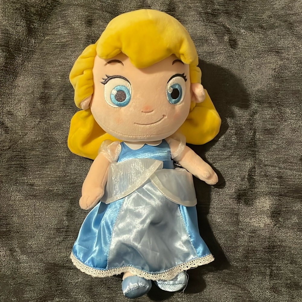 Disney Store Cinderella Toddler Plush 12”